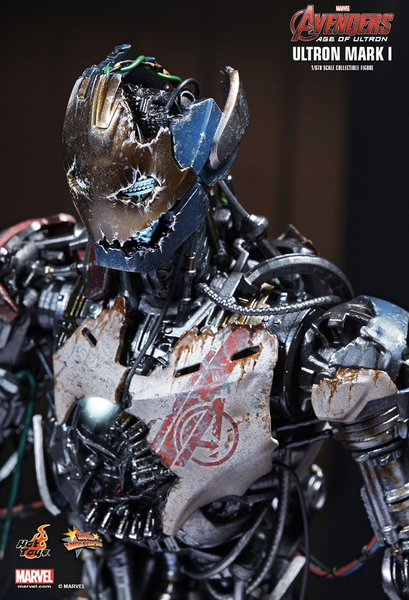 Illustration for article titled This Sixth-Scale Ultron Will Actually Make You Want a Busted Up Figure